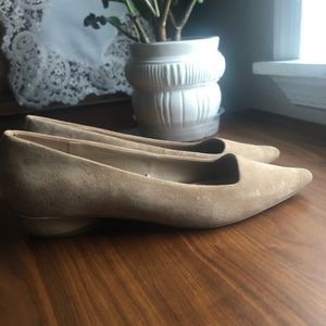 Suede leather Zara flats